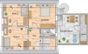 # Schönes Anwesen, Photovoltaik, viele Freisitze, Einliegerwohnung, Carport, Garten - Frei 2026! - OG