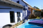 # Schönes Anwesen, Photovoltaik, viele Freisitze, Einliegerwohnung, Carport, Garten - Frei 2026! - Garten mit Pool