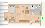 # Wohnung zum Verlieben! Einzug 1.11.2026! Perfekte Lage und energetisch topp! - Niedrige Nebenkosten! Mit Stellplatz gegenüber vom Hauseingang! Mit Dachbodenanteil! - Wohnung: