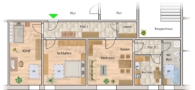 # Licht, Weitblick & Altstadtflair – Dachgeschosswohnung in den Ulanenkasernen - frei ab 1.11.25! - BA-Nürnbergerstr-112c