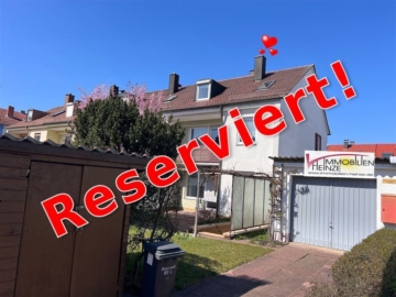 #Hier ist Ihre Kreativität gefragt! Tolles Bastler-Haus mit Garage und eingewachsenem Garten!, 96050 Bamberg, Reiheneckhaus